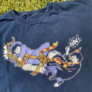 Harry Potter vs Dr Who Graphic Tee